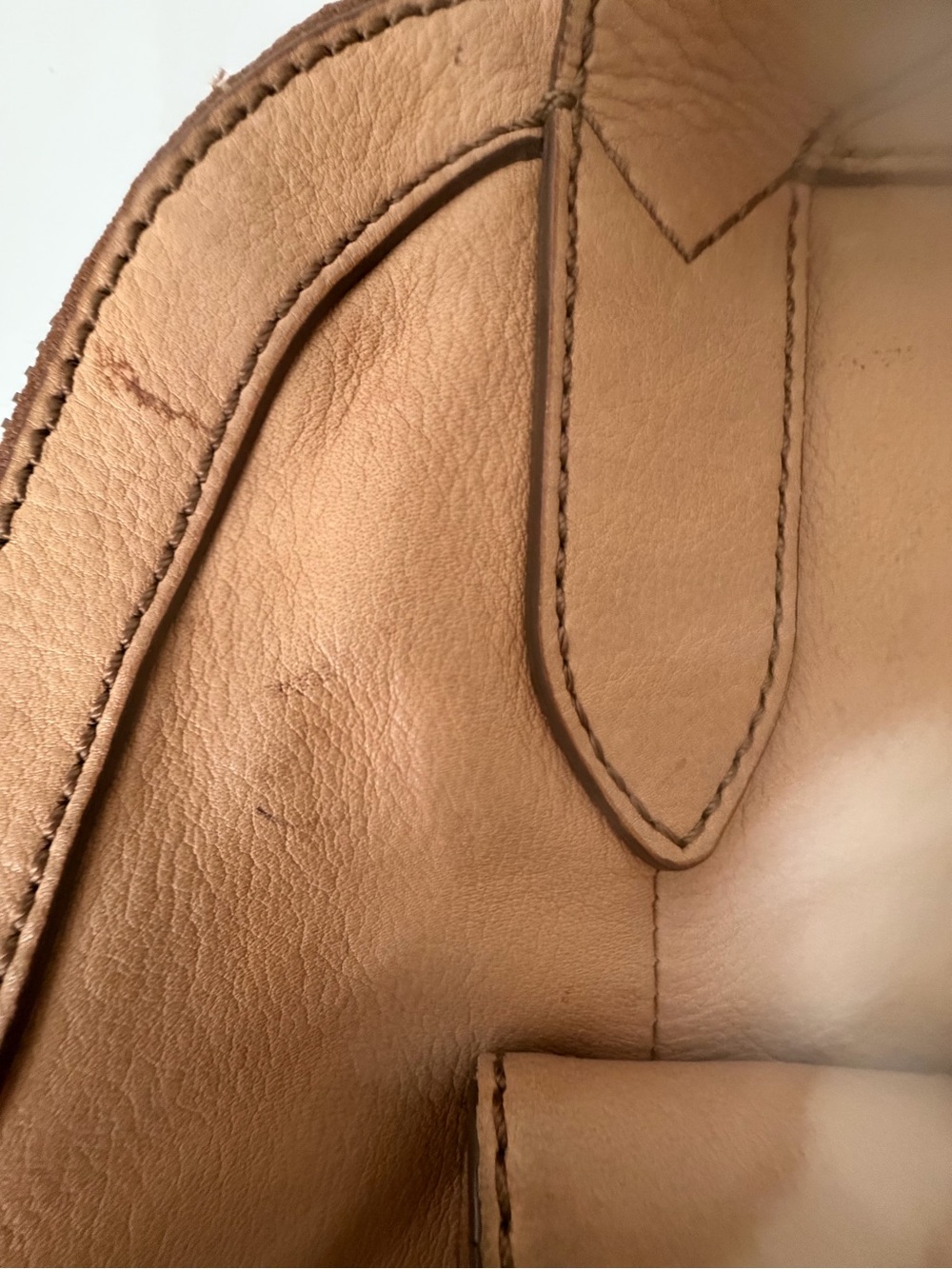 Fossil Tan Leather Shoulder Bag - Picture 7 of 16